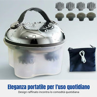 Waterproof Electric Scalp Massager, 8 Claws Kneading, Red Light Care