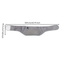 Electric Heated Waist Belt, Hand Insert, Charging Port, Plush, Home Use