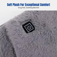 Electric Heated Waist Belt, Hand Insert, Charging Port, Plush, Home Use