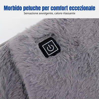 Electric Heated Waist Belt, Hand Insert, Charging Port, Plush, Home Use