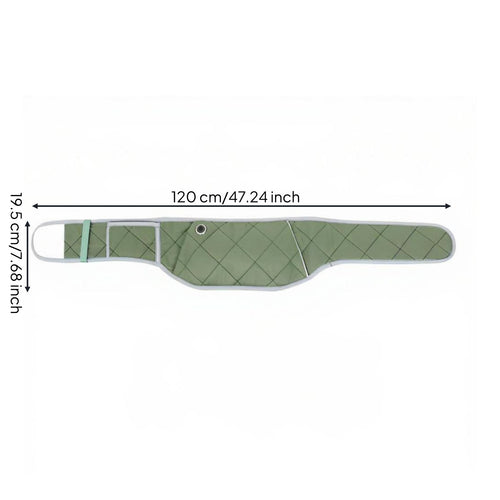 USB Heated Waist Belt, 5V Constant Temp, Smart Temp Control, Home Use