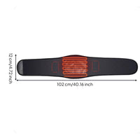 Graphene Therapy Waist Belt, Electric Heating, Adjustable Massage, Reusable