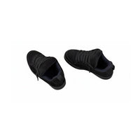 Casual Bread Shoes, Unisex Thick Sole Sneakers, Autumn Suede, Minimalist Lace-Up Design