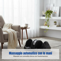 Automatic Electric Foot Massager, Home Use, Heated, Remote, For Legs & Soles