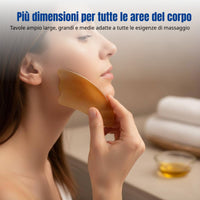 Gua Sha Board, Real Horn, Face Slimming, Full Body, Oil Use Relief