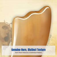 Gua Sha Board, Real Horn, Face Slimming, Full Body, Oil Use Relief