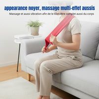 Health Patting Bag, Plush Walnut Massage for Shoulder & Spine