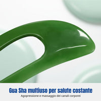 Large Gua Sha Board, Channel Acupoint, Neck, Spine Relief