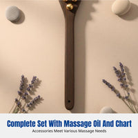 Brass Acupressure Massage Tool for Shoulder, Spine, Leg