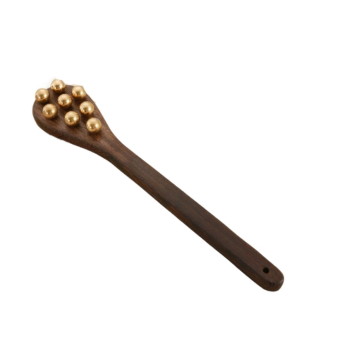 Brass Acupressure Massage Tool for Shoulder, Spine, Leg