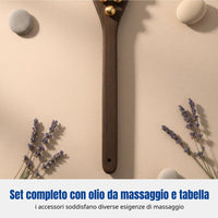 Brass Acupressure Massage Tool for Shoulder, Spine, Leg