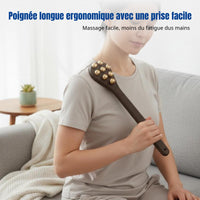 Brass Acupressure Massage Tool for Shoulder, Spine, Leg