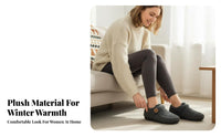 Retro Plush Flat Women's Shoes, Old Beijing Fabric Loafers, Warm Round Toe Shoes