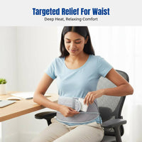 USB heated waist belt for travel