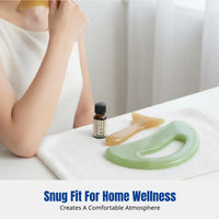 Full Body Gua Sha Board, Resin Massage, Neck, Spine, Abdomen