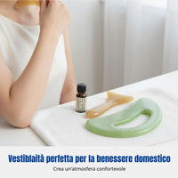 Full Body Gua Sha Board, Resin Massage, Neck, Spine, Abdomen