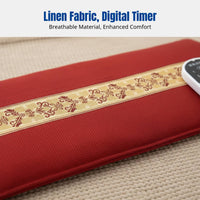 Linen Sea Salt Electric Therapy Pad, Full Body, Smart Temp Control
