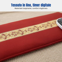 Linen Sea Salt Electric Therapy Pad, Full Body, Smart Temp Control