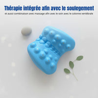 Therapy Pillow, Floral Design, Massage Pad, Foam