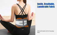 Graphene Heat Therapy Waist Support, Far Infrared, Unisex, Adjustable