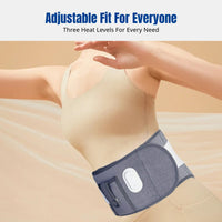 Graphene Heat Therapy Waist Support, Far Infrared, Unisex, Adjustable