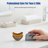 Contouring Face Brush, Portable Makeup Setting, Soft Bristles for Chin