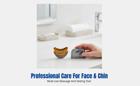 Contouring Face Brush, Portable Makeup Setting, Soft Bristles for Chin