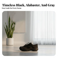 Chunky Dad Shoes, Black Retro Women's Sneakers, Unique Design, Autumn Casual Footwear