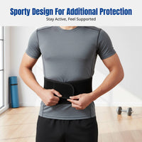 Cordless Heated Waist Support Belt, Adjustable, Sports, Warm
