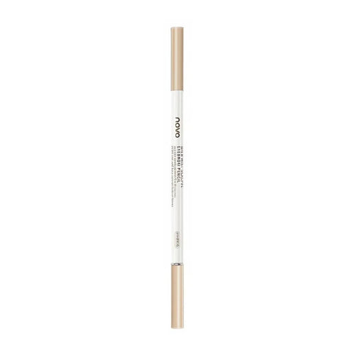 Eyebrow Definer, Shaped Tip, Natural Haze Finish, Water-Resistant, Smudge-Proof, Double-Ended, Hard Tip, Easy Brow Outlining