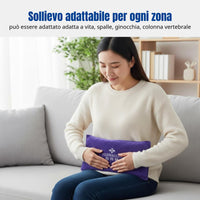 Smart Electric Heating Pad, Coarse Sea Salt, Herbal Therapy, Waist & Abdomen