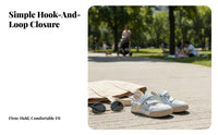 Distinctive Ugly-Cute Mesh Sandals, Hook-and-Loop Closure, Summer Mary Jane Shoes for Women