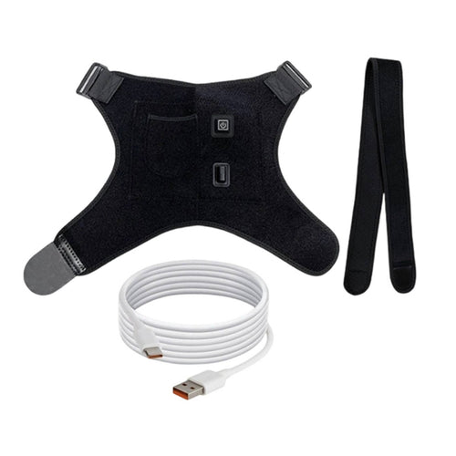 USB Charging Shoulder Pad, Far Infrared, Home Therapy, Adjustable