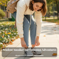 Ugly Cute front sneakers, Women's board shoes, Autumn 2025, Relaxed student style