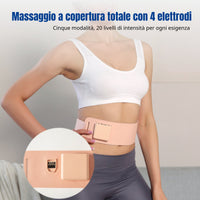Heating EMS Massage Belt, Waist Shaping, Abdominal