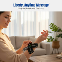 EMS Smart Low-Frequency Massage Pad, Multifunctional, Adjustable Modes, Home Fitness, Neck and Body