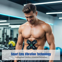 EMS Smart Low-Frequency Massage Pad, Multifunctional, Adjustable Modes, Home Fitness, Neck and Body