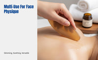 Ox Horn Gua Sha Board, Full Body Massage Tool, Facial Slimming, Shoulder and Neck Relief, Spa and Home Use