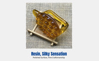 Resin acupressure turtle for shoulder massage