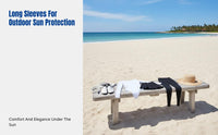 Alabaster One-Piece Swimsuit, Long Sleeve, Backless Rash Guard, Sun Protection, Quick Dry, Surfing, Diving, Thermal, Women