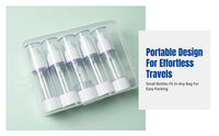Travel Vacuum Dispenser Bottle, Press Spray, Cosmetic Lotion Spray, AS Material, Leak-Resistant, Multi-Scenario