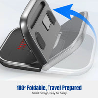 Low Vibration EMS Foot Massager, Infrared Therapy, Adjustable Strength, Certified, Portable for Workplace and Travel