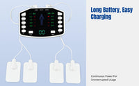 Rechargeable Vibration Therapy Device for Home Use, Moderate-Low Frequency, Neck, Waist, Spine, Acupressure Line