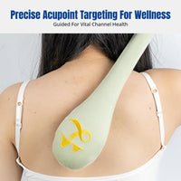 Multifunctional Energy Meridian Massager, Extended Length, Full Body Spine Massage, Portable