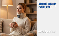 Neck Support With Heat, U-Shaped Cervical Pillow, Adjustable Temperature, Vibration Massage, For Home And Office